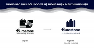 Eurostone Thông Báo Thay Đổi Logo Và Hệ Thống Nhận Diện Thương Hiệu
