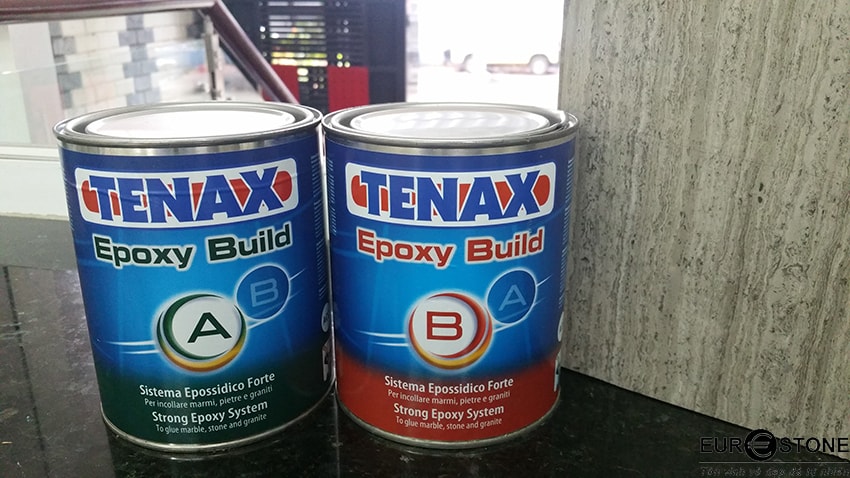 Keo epoxy cùng chất lượng thi công đá tự nhiên