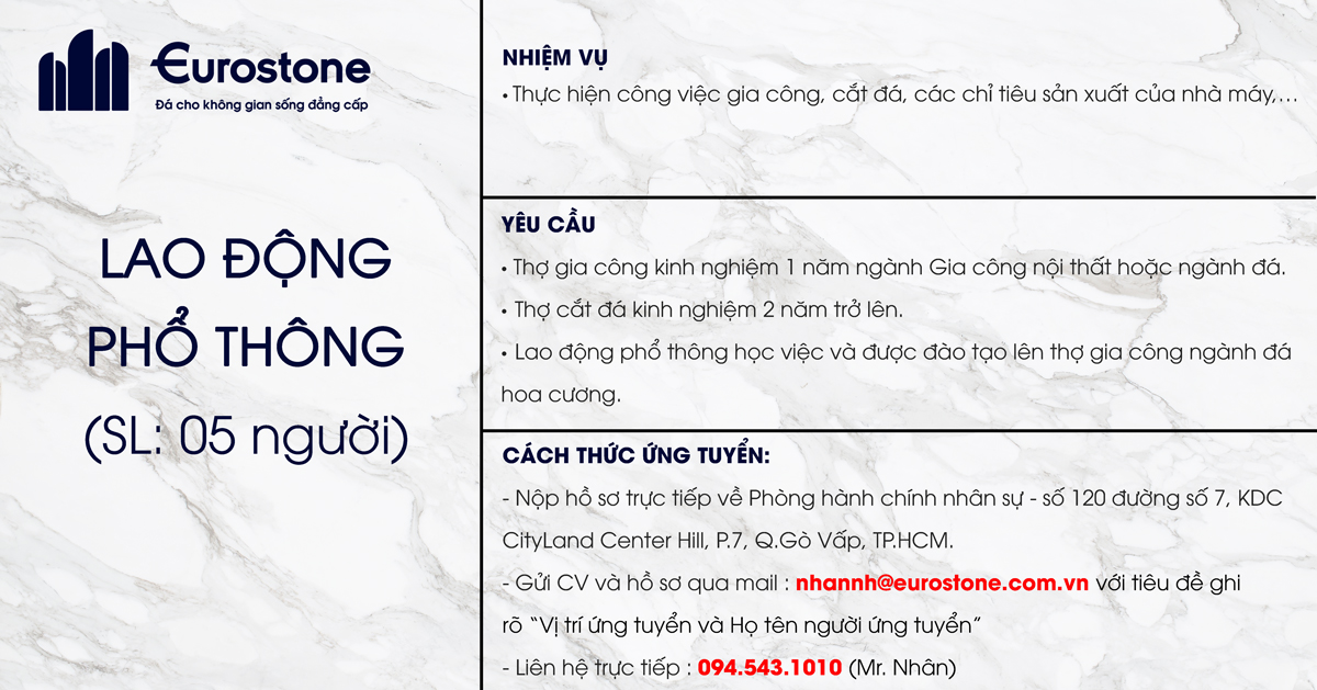 lao dong pho thong
